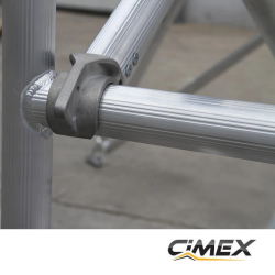 Алюминиевая леса, рабочая высота 6 метров