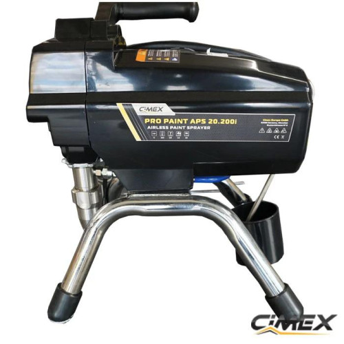 Безвоздушный краскопульт CIMEX APS 20.200i + ПОДАРОК Насадка для обрезки углов