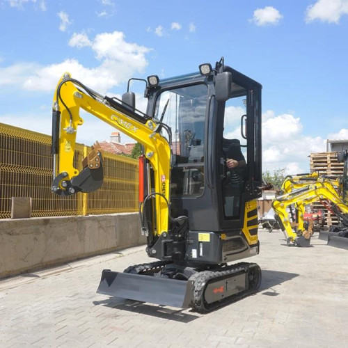 Мини-экскаватор Cimex CHE12RS-CAB-SB с шарнирной стрелой