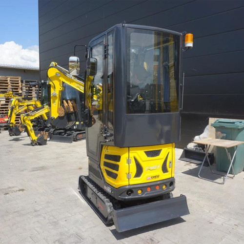 Мини-экскаватор Cimex CHE12RS-CAB-SB с шарнирной стрелой