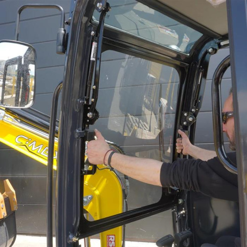 Мини-экскаватор Cimex CHE12RS-CAB-SB с шарнирной стрелой