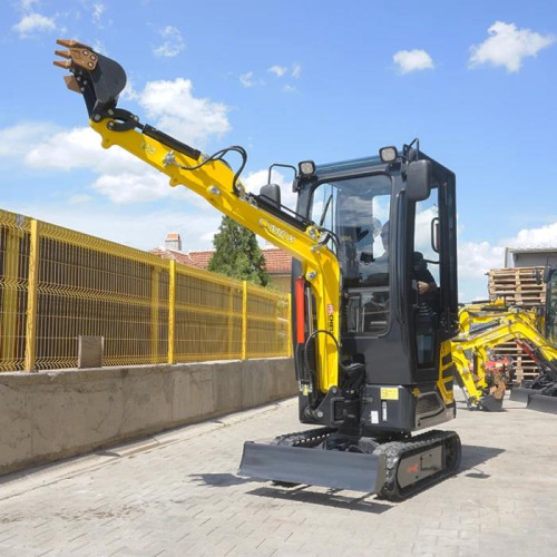 Мини-экскаватор Cimex CHE12RS-CAB-SB с шарнирной стрелой