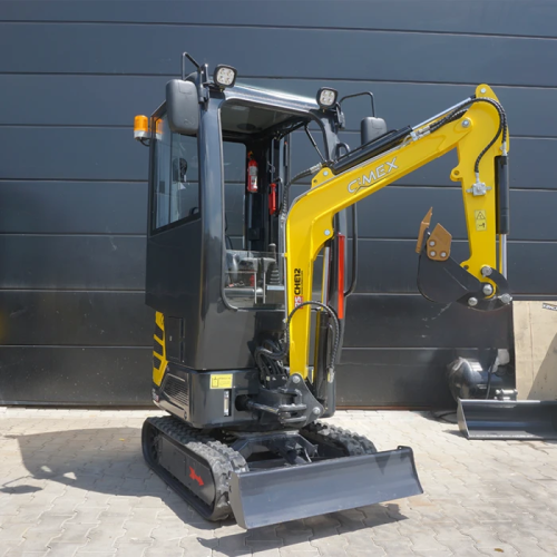 Мини-экскаватор Cimex CHE12RS-CAB-SB с шарнирной стрелой