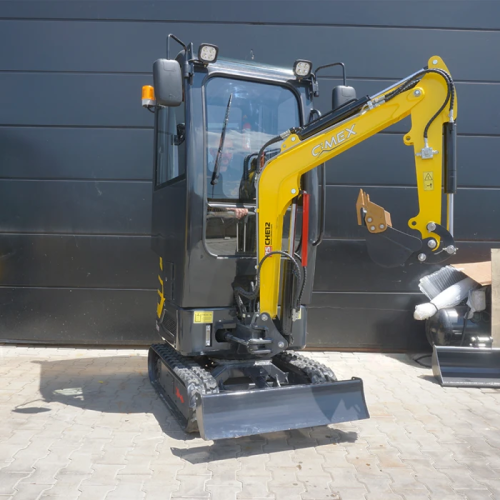 Мини-экскаватор Cimex CHE12RS-CAB-SB с шарнирной стрелой