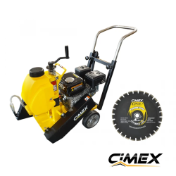 ПРОМО-ПАКЕТ! Швонарезная тележка FS350N + Алмазный диск для асфальта 350 мм ASP350