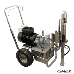 Machine for applying putty and airless painting CIMEX HPS 12.220 Machine for applying putty and airless painting CIMEX HPS 12.220