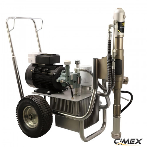 Machine for applying putty and airless painting CIMEX HPS 12.220