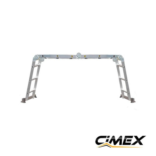 Многофункциональная алюминиевая складная лестница - 3,54 м (4x3) CIMEX