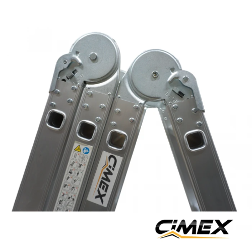 Многофункциональная алюминиевая складная лестница - 3,54 м (4x3) CIMEX