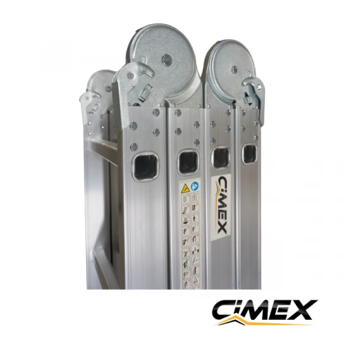 Многофункциональная алюминиевая складная лестница - 3,54 м (4x3) CIMEX