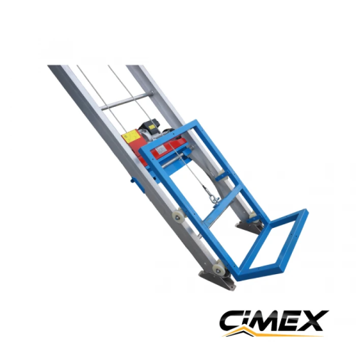 Подъемник для строительных материалов и фотогальванических панелей CIMEX PL200RS - 19 м / 250 кг