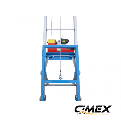 Подъемник для строительных материалов и фотогальванических панелей CIMEX PL200RS - 19 м / 250 кг