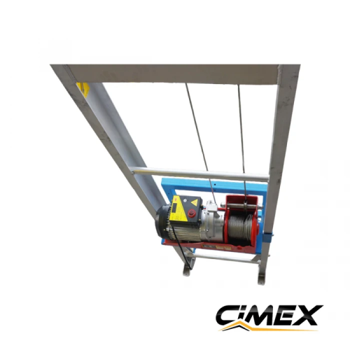 Подъемник для строительных материалов и фотогальванических панелей CIMEX PL200RS - 19 м / 250 кг