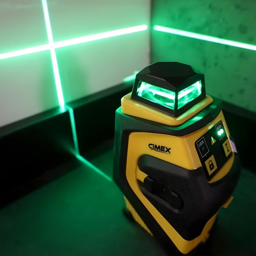 Laser level green beam 360 degree CIMEX RL4H1V-G