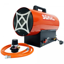 Газовый калорифер 30,0 кВт, STAHL SGAS30 с редукционным клапаном и шлангом