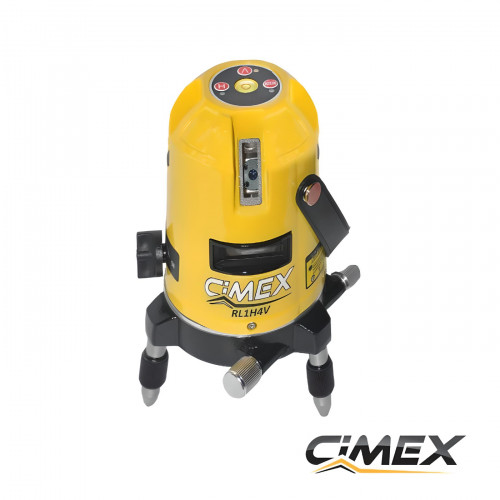 Laser level with 5 beams, self-leveling CIMEX 1H4V