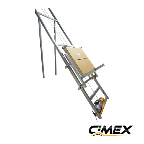 Подъёмник для солнечных панелей и строительных материалов CIMEX SL200 – 20 м / 200 кг