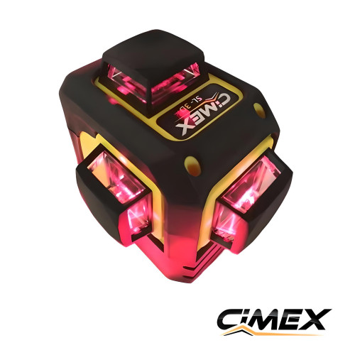Линейный лазерный нивелир 3D - самовыравнивающийся CIMEX SL3D