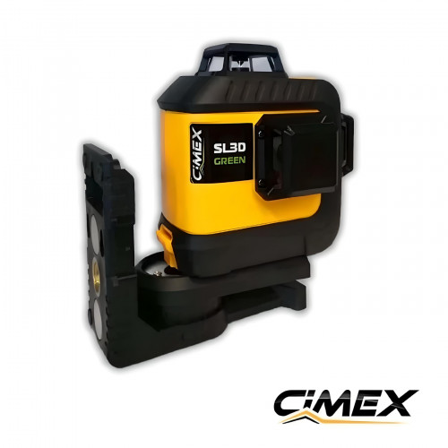 Laser level 3x360°, green beam CIMEX SL3D-G