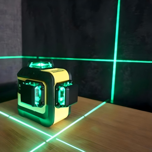 Laser level 3x360°, green beam CIMEX SL3D-G