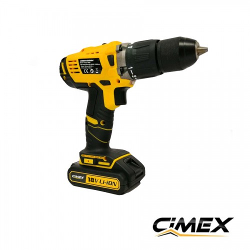 Аккумуляторный шуруповерт CIMEX CD18V58NM Аккумуляторный шуруповерт CIMEX CD18V58NM
