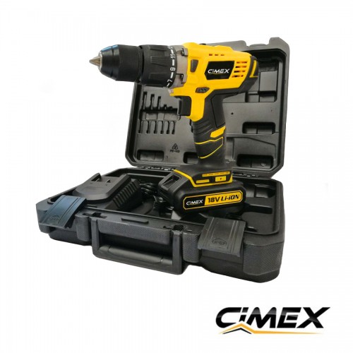 Аккумуляторный шуруповерт CIMEX CD18V58NM Аккумуляторный шуруповерт CIMEX CD18V58NM