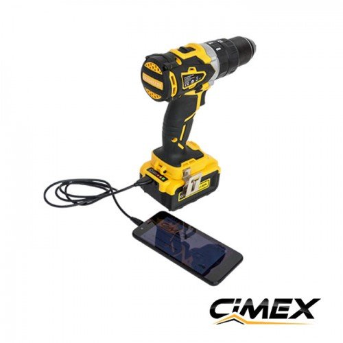 Аккумуляторный ударный шуруповерт CIMEX CD18V62NM-B Аккумуляторный ударный шуруповерт CIMEX CD18V62NM-B