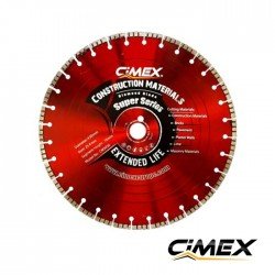Алмазный диск для строительных материалов 450 мм CIMEX CMS450 Алмазный диск для строительных материалов 450 мм CIMEX CMS450