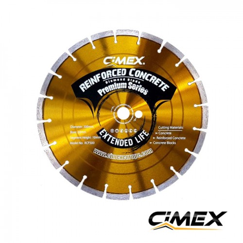 Алмазный диск для бетона 300 мм CIMEX RCP300 Алмазный диск для бетона 300 мм CIMEX RCP300