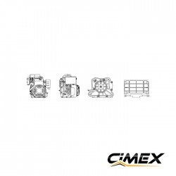 Двигатель 4.3 л.с 3.2kW CIMEX G100 Двигатель 4.3 л.с 3.2kW CIMEX G100