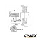 Бензиновый двигатель13 л.с CIMEX G390