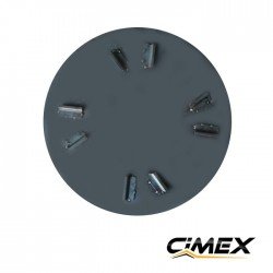 Лоток для вертолета для бетона - 75 см CIMEX T75 Лоток для вертолета для бетона - 75 см CIMEX T75