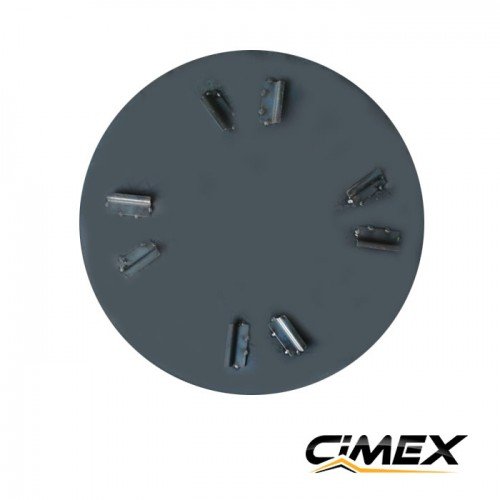 Лоток для вертолета для бетона - 75 см CIMEX T75