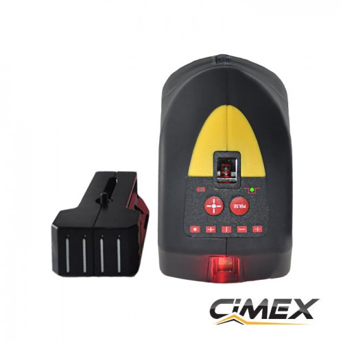 Точечный лазерный нивелир с 5 точками, отвесом + перекрестными линиями CIMEX SL5D