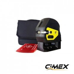 Точечный лазерный нивелир с 5 точками, отвесом + перекрестными линиями CIMEX SL5D Точечный лазерный нивелир с 5 точками, отвесом + перекрестными линиями CIMEX SL5D