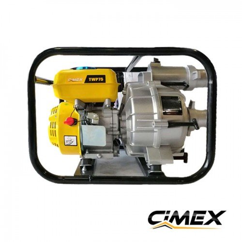 Бензиновый водяной насос для сточных вод (трэш-насос) CIMEX TWP75