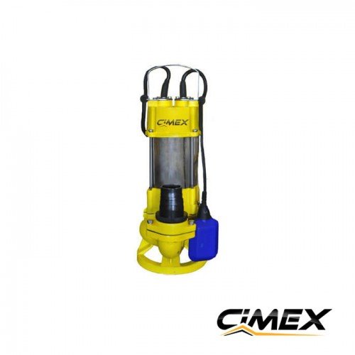 Дренажный насос с поплавком и вихревым рабочим колесом CIMEX SSP2-14.24 Дренажный насос с поплавком и вихревым рабочим колесом CIMEX SSP2-14.24